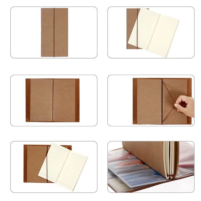 Vintage Refillable A5 notebook 5