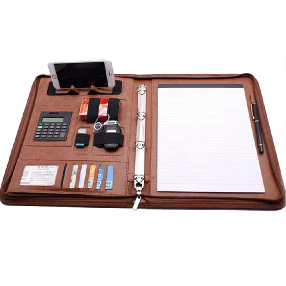 Portfolio leather