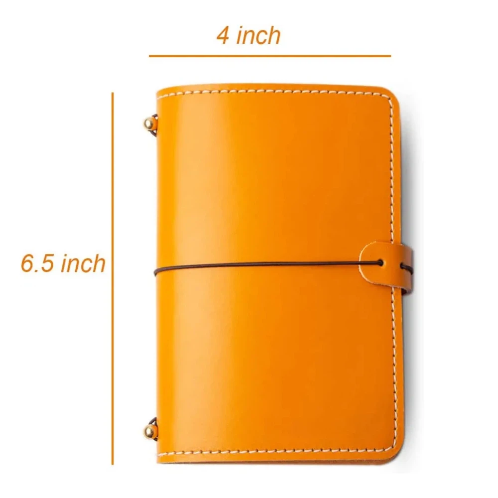 A6 Pocket Leather Writing Notebook