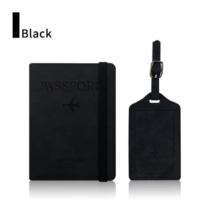 passport holder black passport holder black