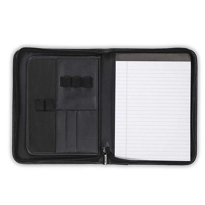 Embossed A4 Size Leather Binder