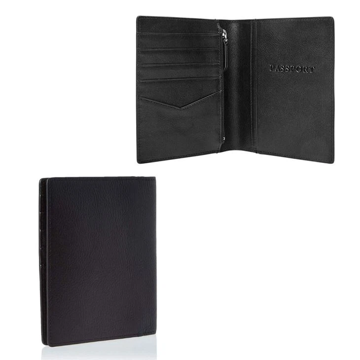 Leather Wallet Passport Holder