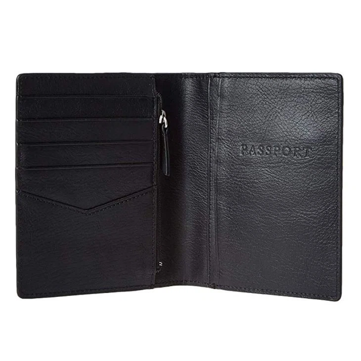 Leather Wallet Passport Holder