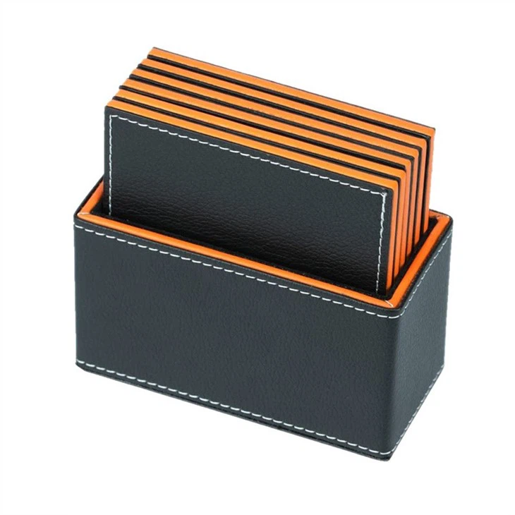 coasters with holder
