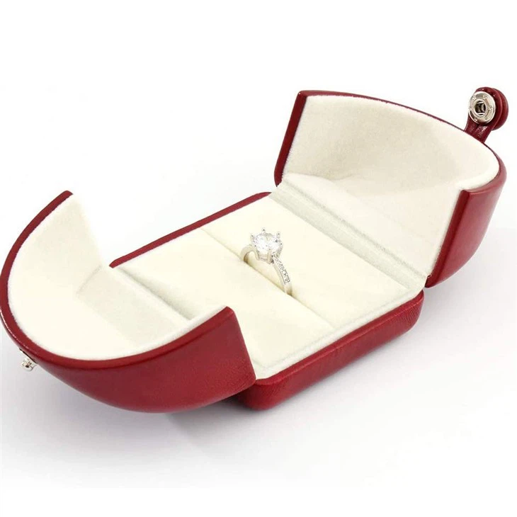 Luxury Leather Ring box